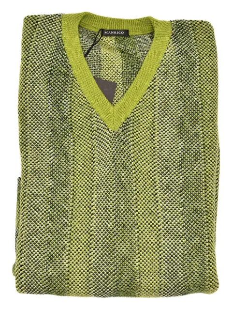 MANRICO CASHMERE V-neck cashmere sweater