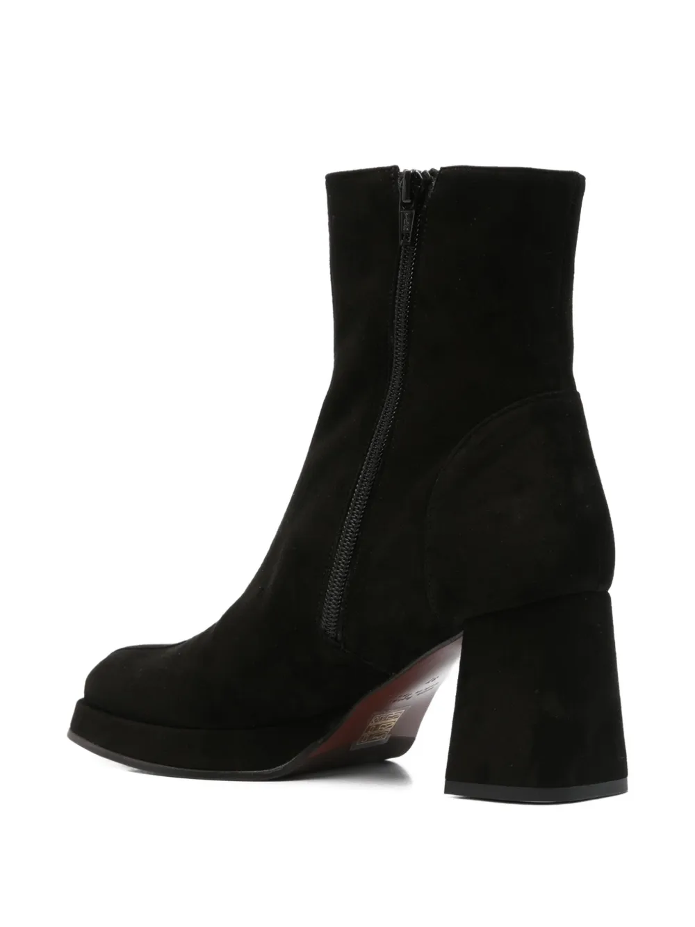 Chie Mihara 70mm block-heel ankle boots Black