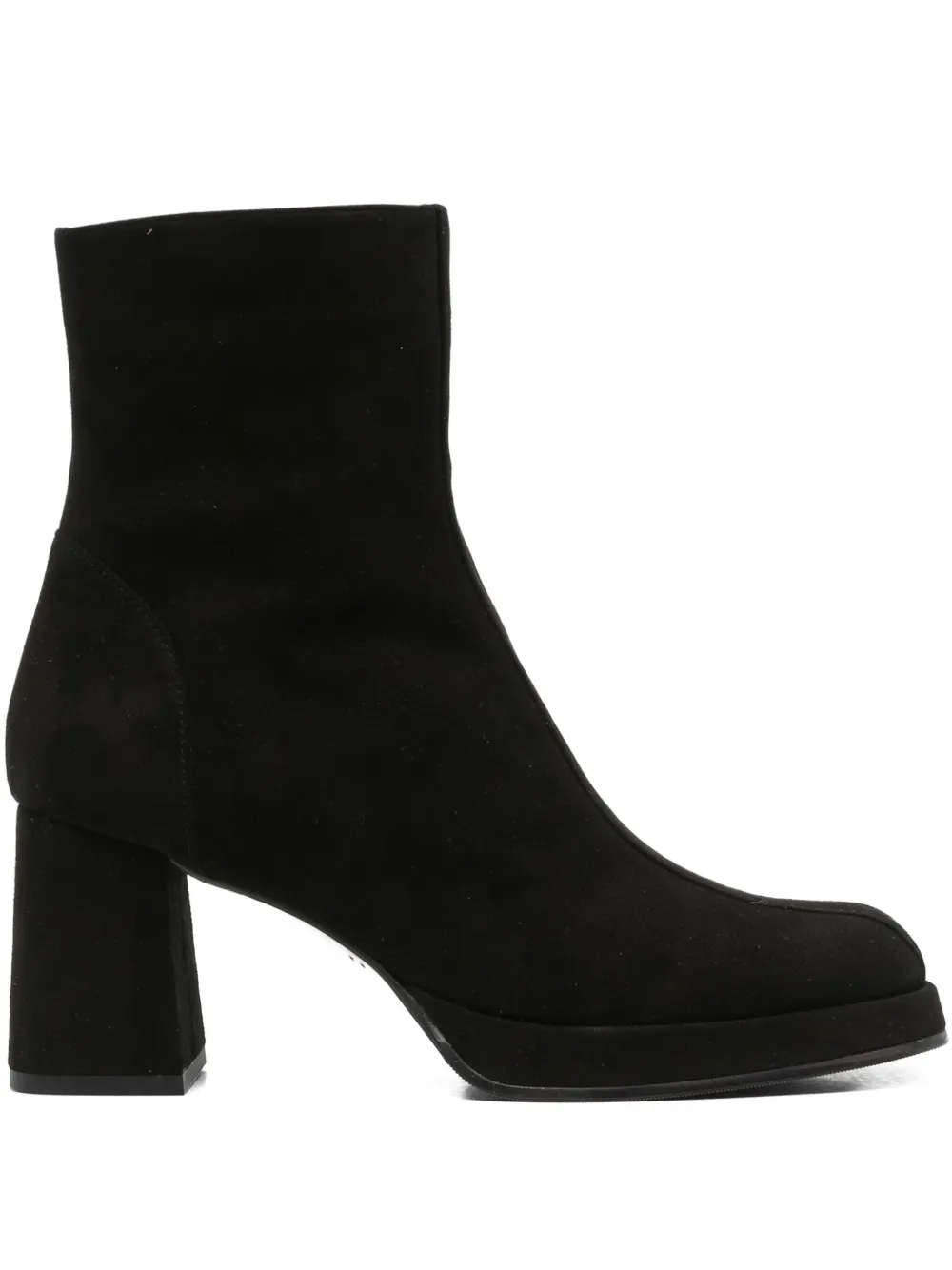 Chie Mihara 70mm block-heel ankle boots Black