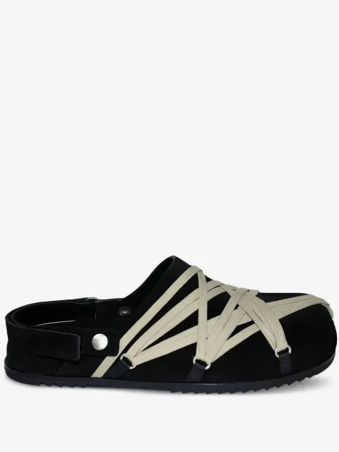 Rick Owens leather strap sandals