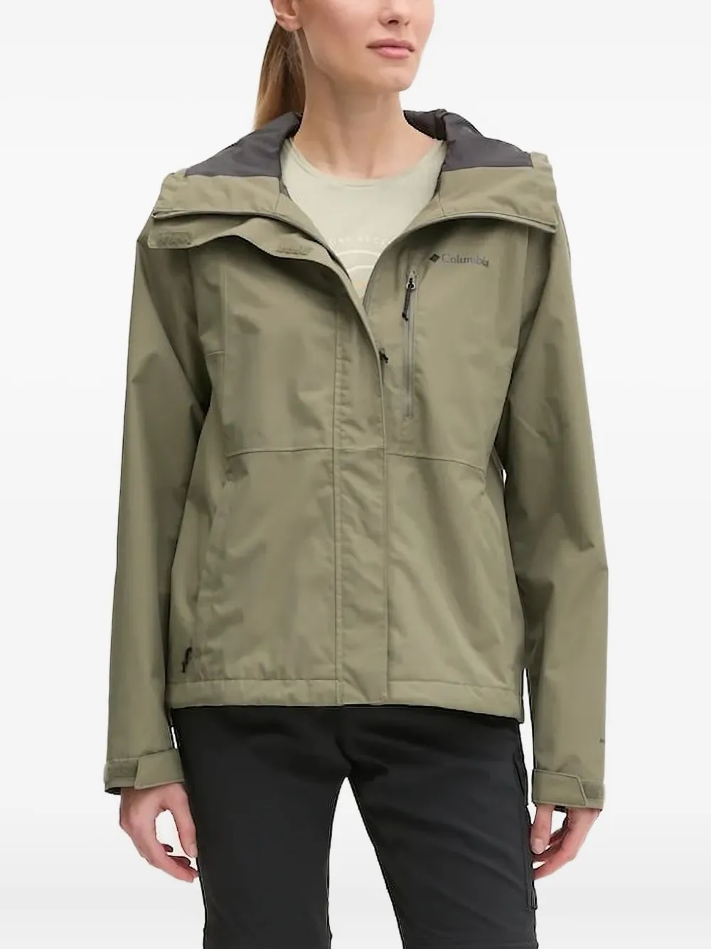 Columbia Jack met capuchon Groen