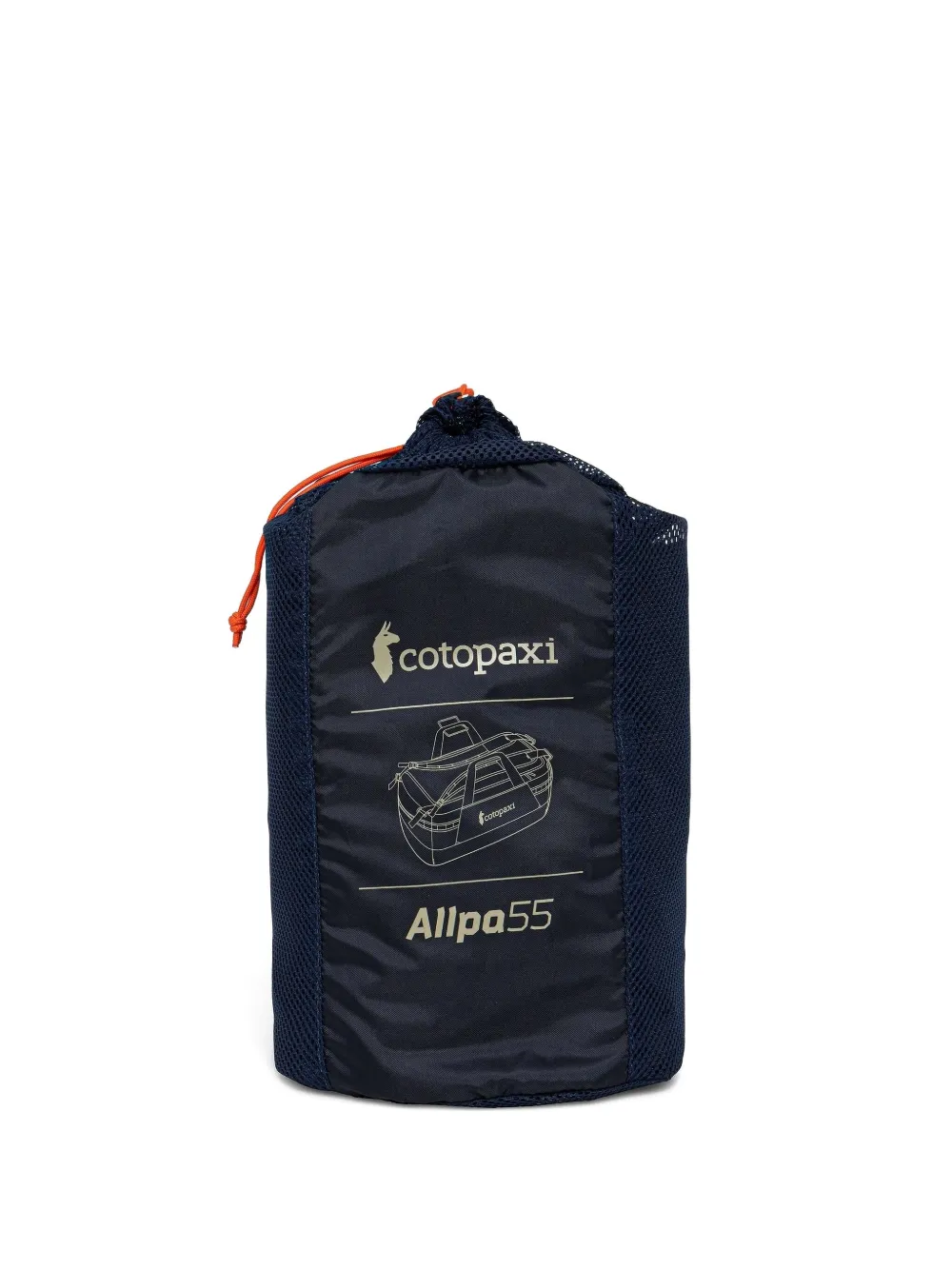 COTOPAXI Allpa 55L duffeltas met verstelbaar bandje Blauw