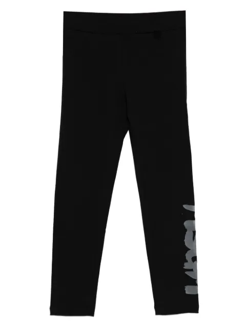 MSGM Kids logo-print leggings