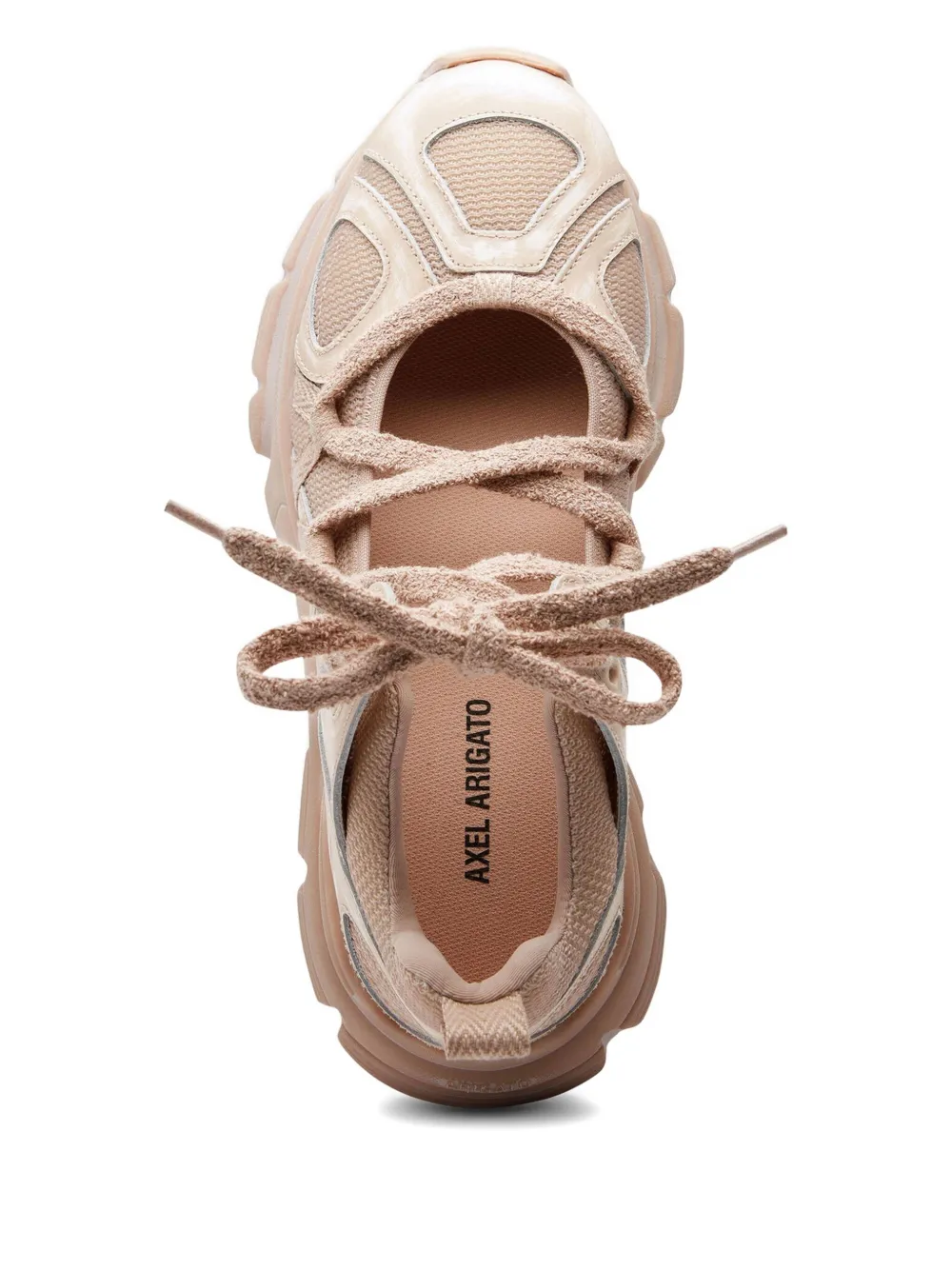 Axel Arigato lace-up low-top sneakers LIGHT PINK WHITE