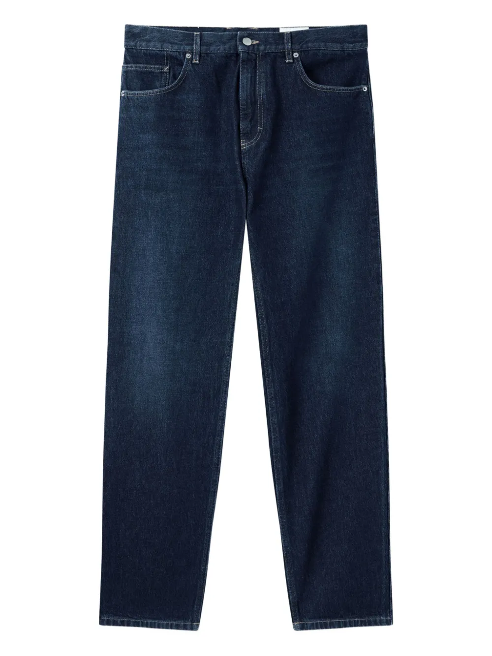 Axel Arigato cotton straight jeans Blauw