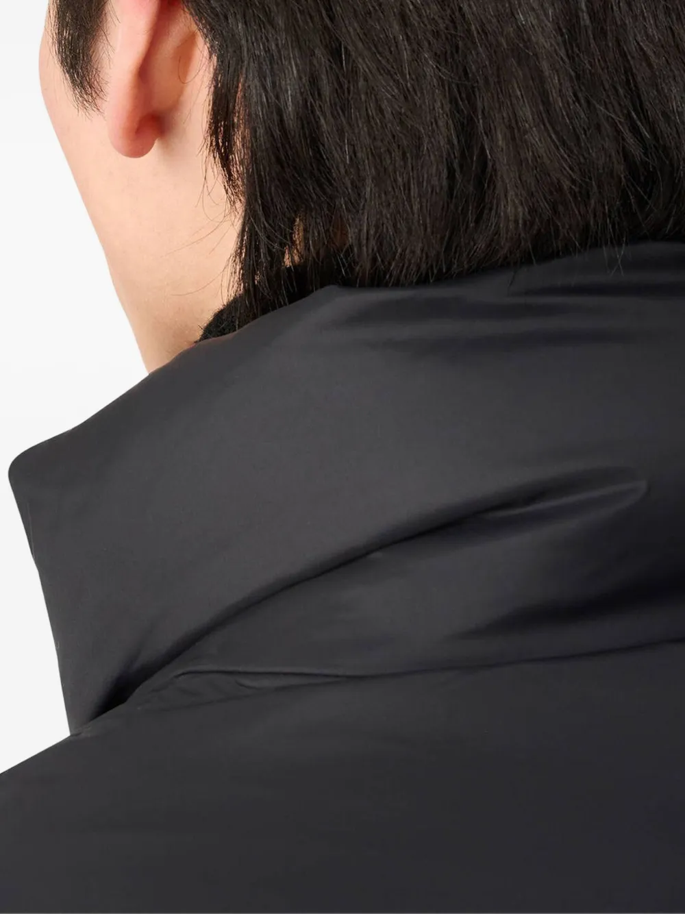 Axel Arigato chain-stitch distressed cap Zwart