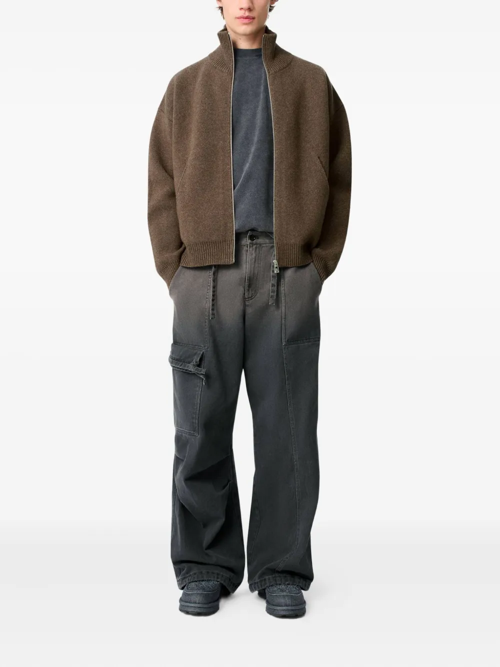 Axel Arigato Cargo broek met trekkoord Grijs