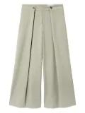 Axel Arigato Riley pleated wide-leg trousers - Green