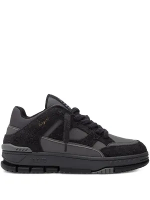 Axel Arigato Area Patchwork Sneakers | Grey | FARFETCH
