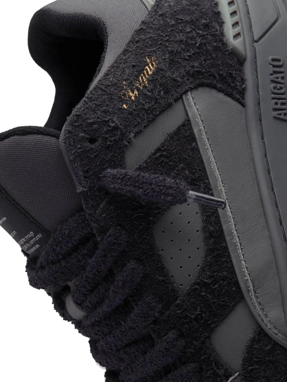 Axel Arigato Area Lo Fluffy low-top sneakers Black