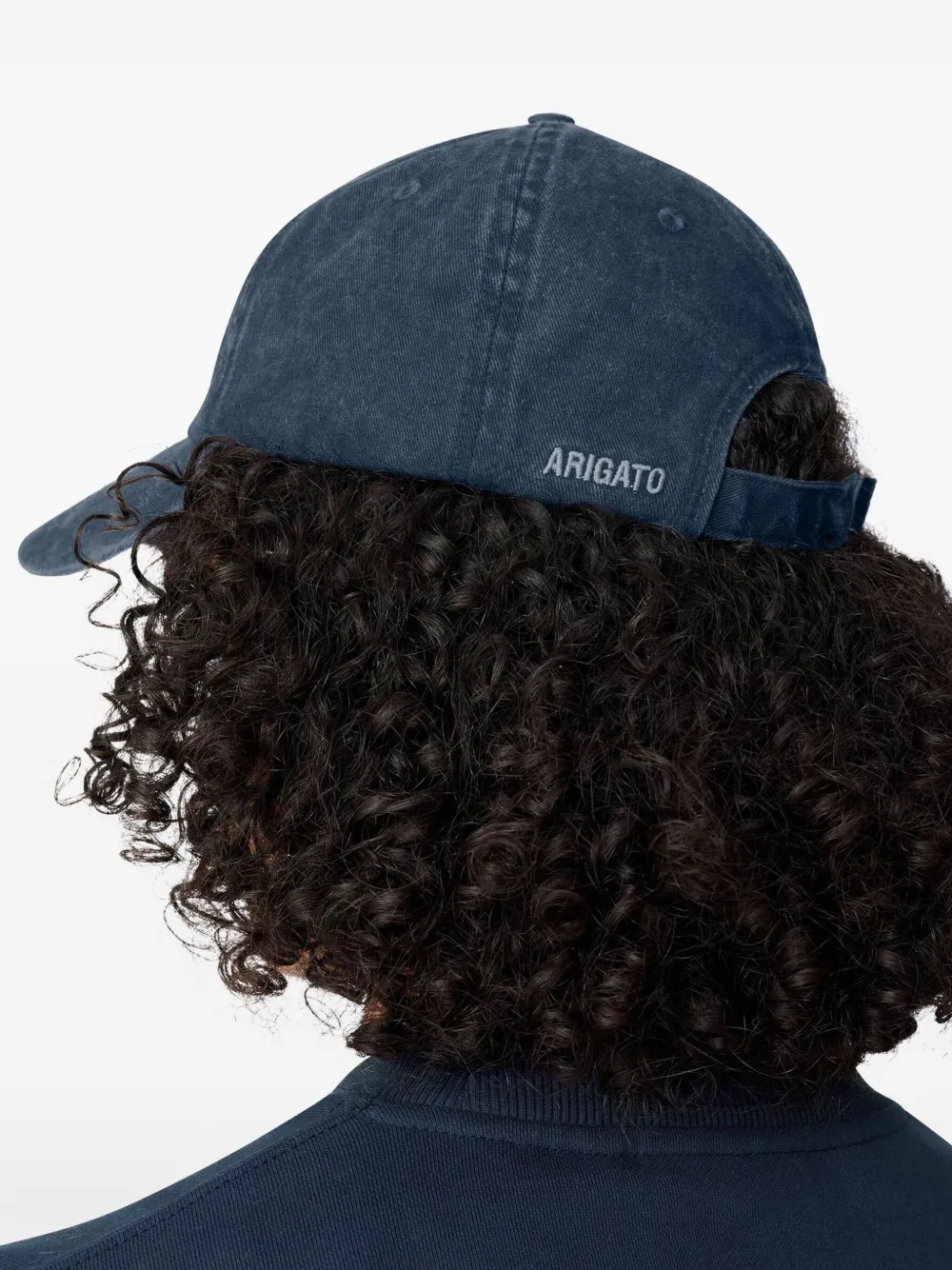 Axel Arigato Bee Bird embroidered cap Blauw