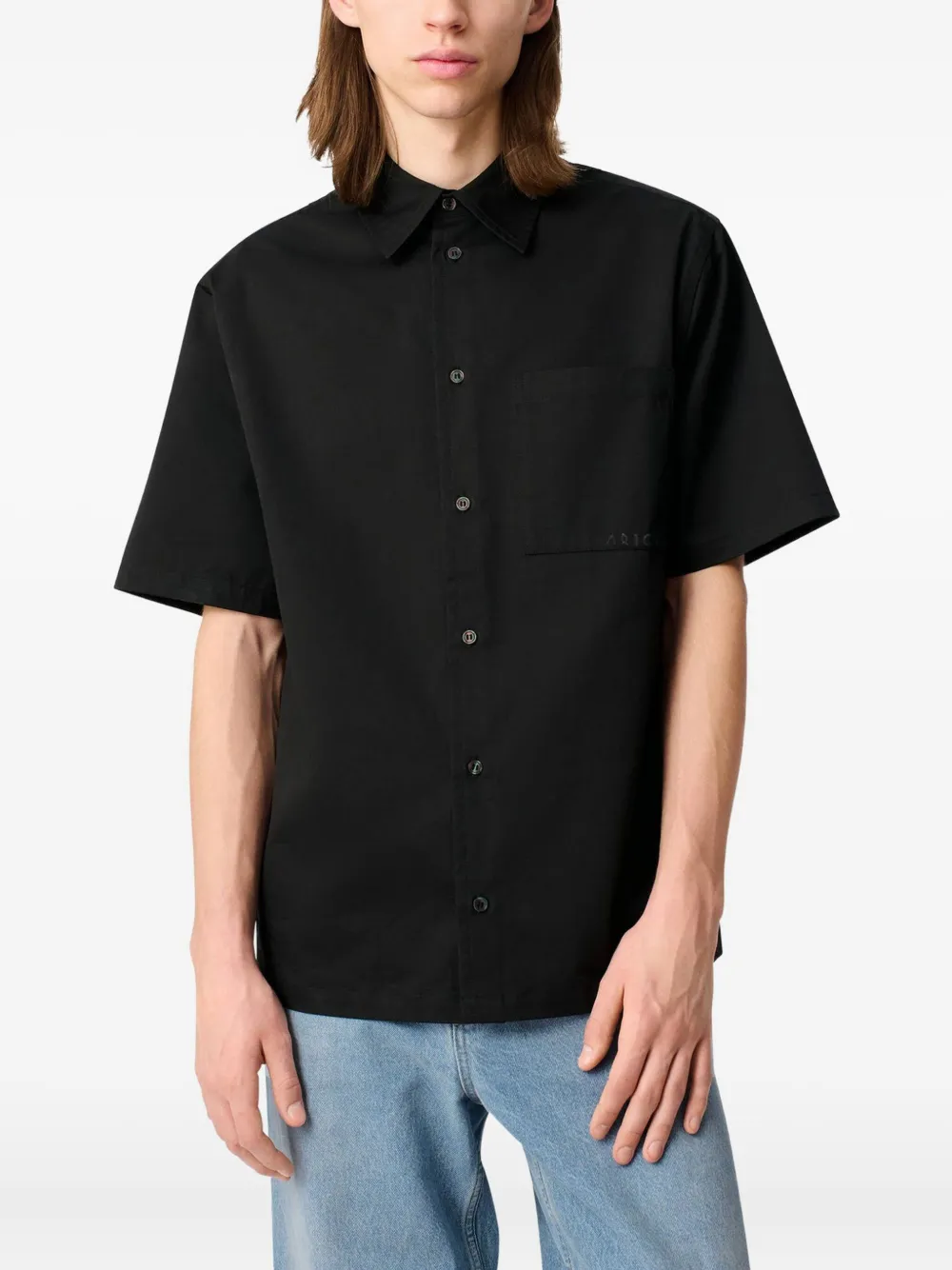 Axel Arigato Dylan shirt Zwart