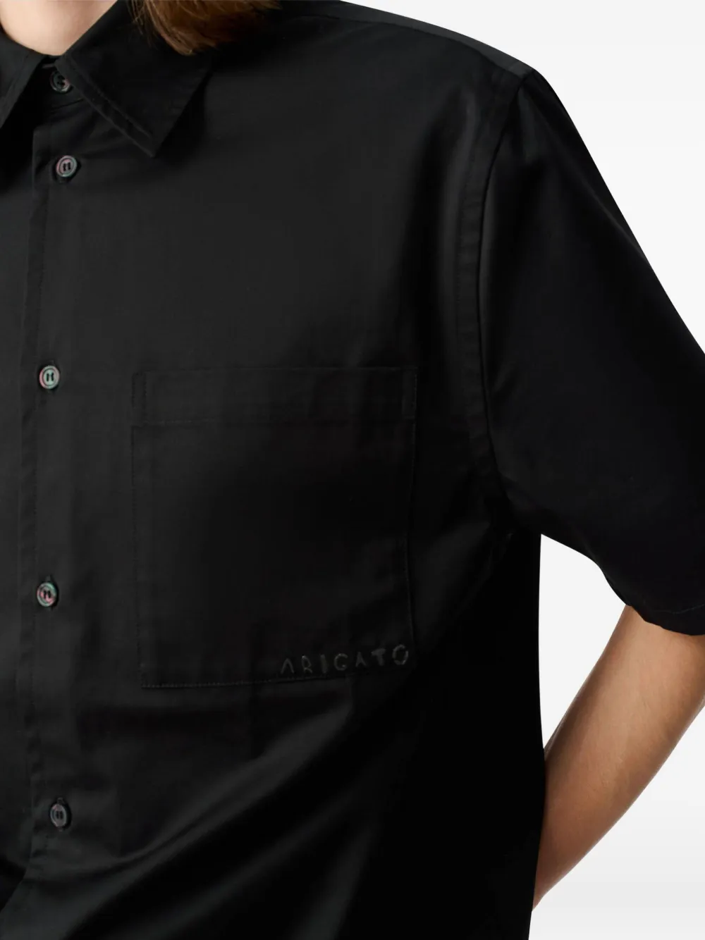 Axel Arigato Dylan shirt Zwart