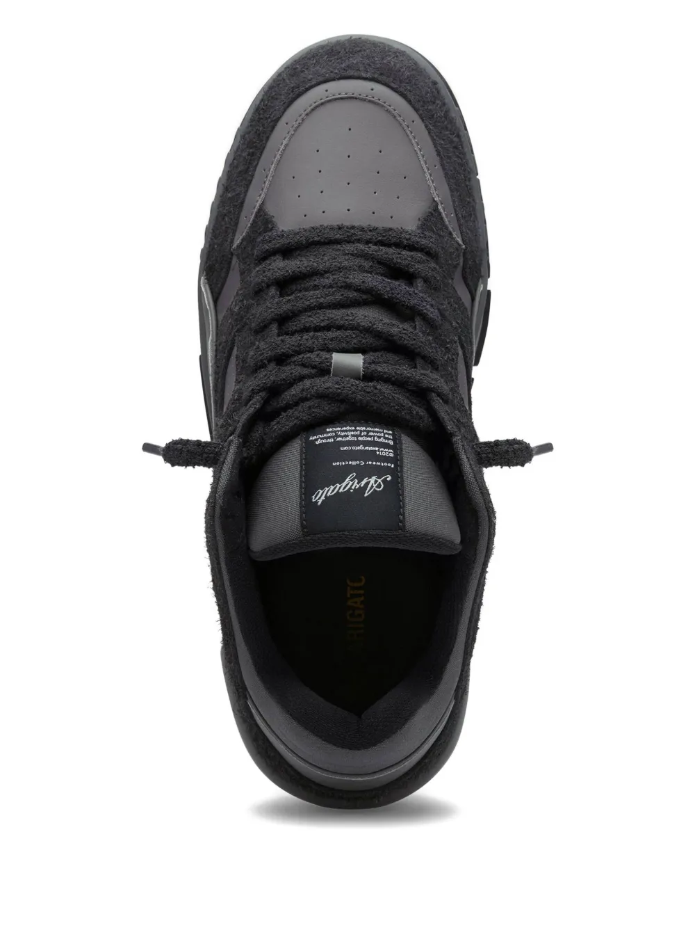 Axel Arigato Area Lo fluffy sneakers Black