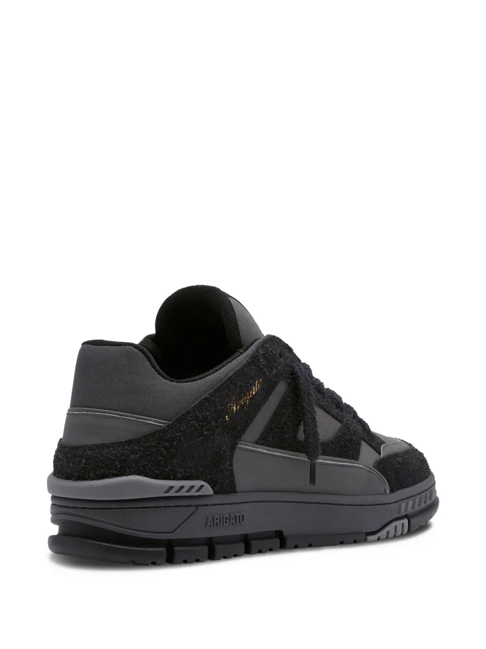 Axel Arigato Area Lo fluffy sneakers Black