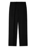 Axel Arigato Vera slit-leg trousers - BLACK