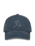 Axel Arigato The Scribble logo baseball cap - Blue