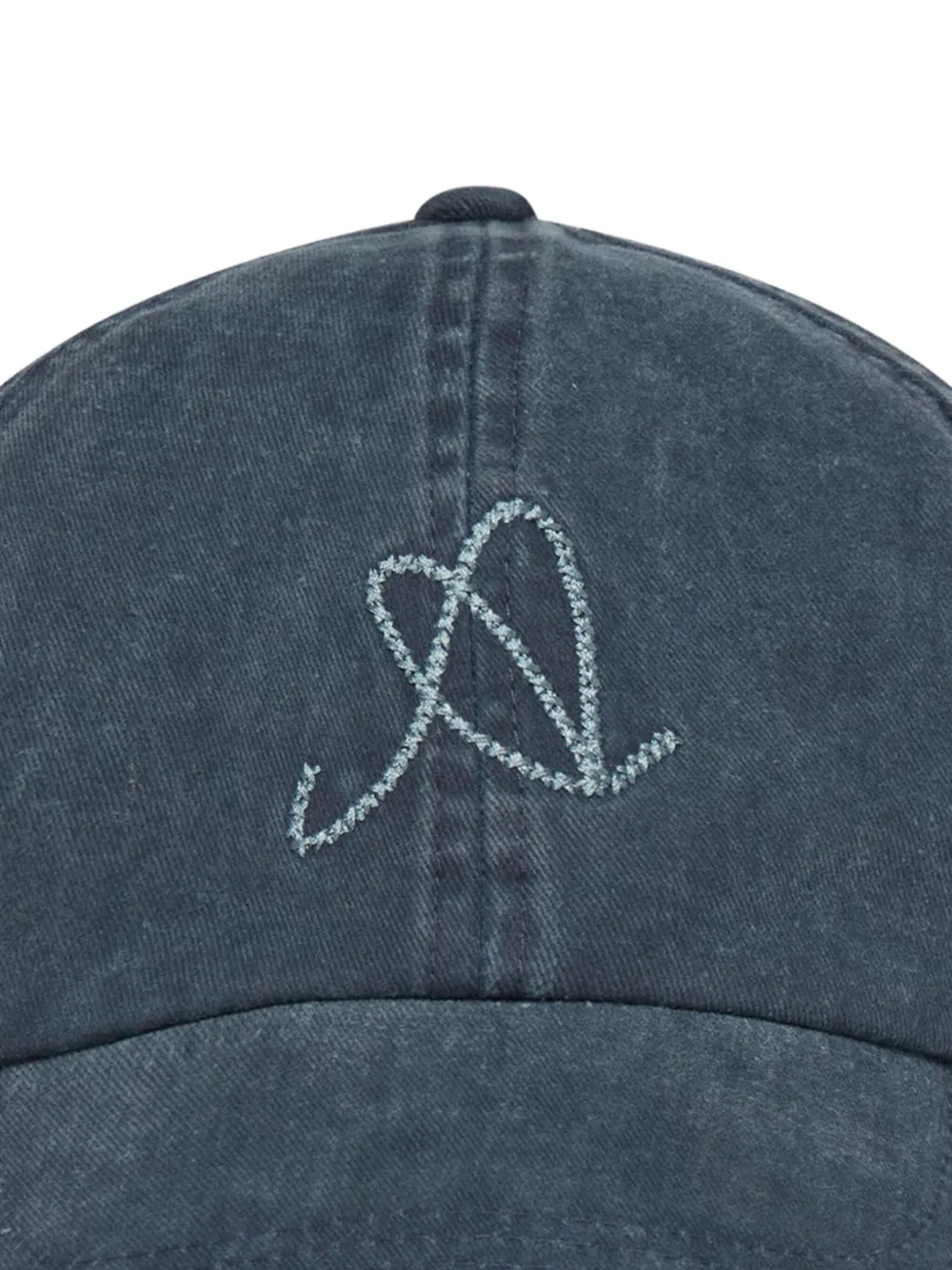 Axel Arigato The Scribble honkbalpet met logo Blauw