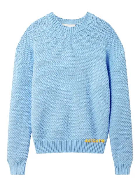Axel Arigato Block textured cotton-blend sweater