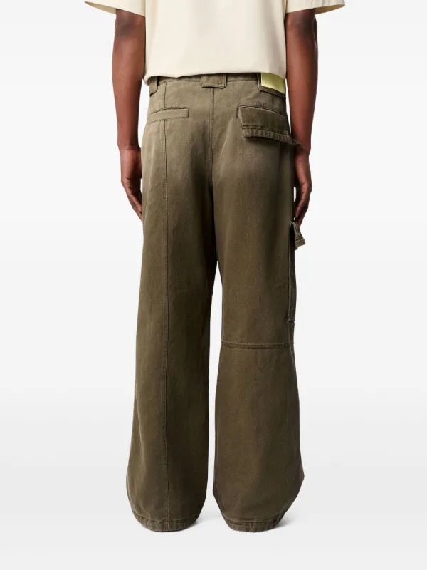 Axel Arigato Cargo wide-leg Trousers | Brown | FARFETCH