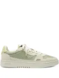 Axel Arigato perforated panelled leather low-top sneakers - Neutrals