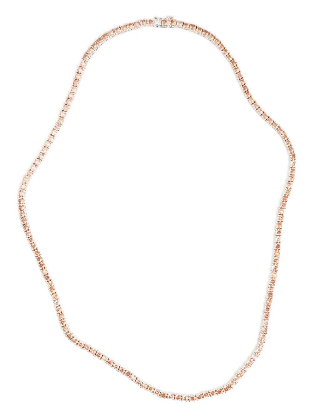 Izabel Display tennis necklace | Gold | Image 1