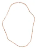 Izabel Display tennis necklace - Gold