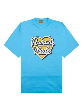 Human Made ハート ロゴ Tシャツ | ブルー | FARFETCH JP