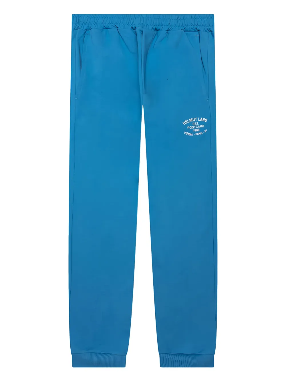 Helmut Lang Paris Postcard trainingsbroek Blauw