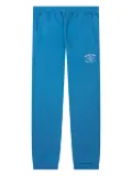 Helmut Lang Paris Postcard track pants - Blue