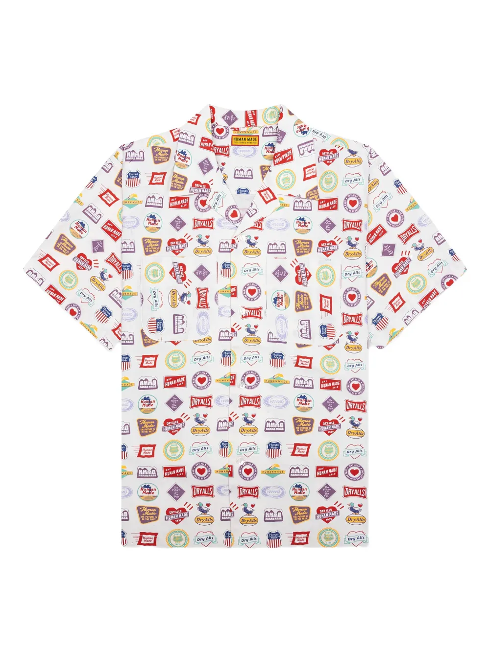 Human Made Souvenir short-sleeve shirt - ホワイト Human Made Souvenir short-sleeve shirt - ホワイト