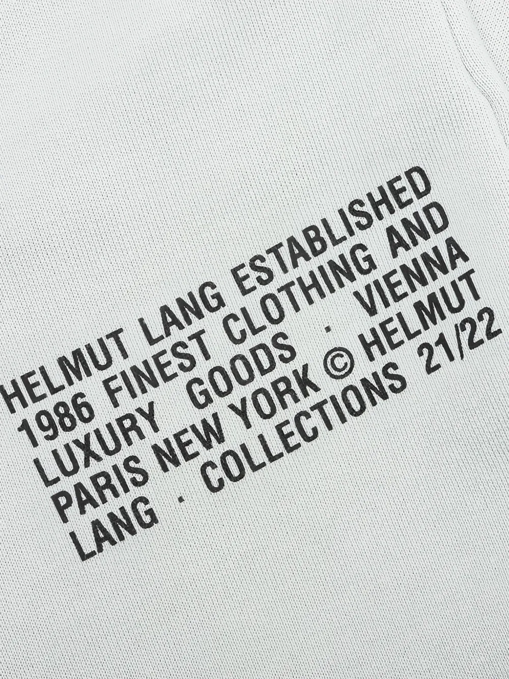 Helmut Lang Joggingbroek met logoprint Wit