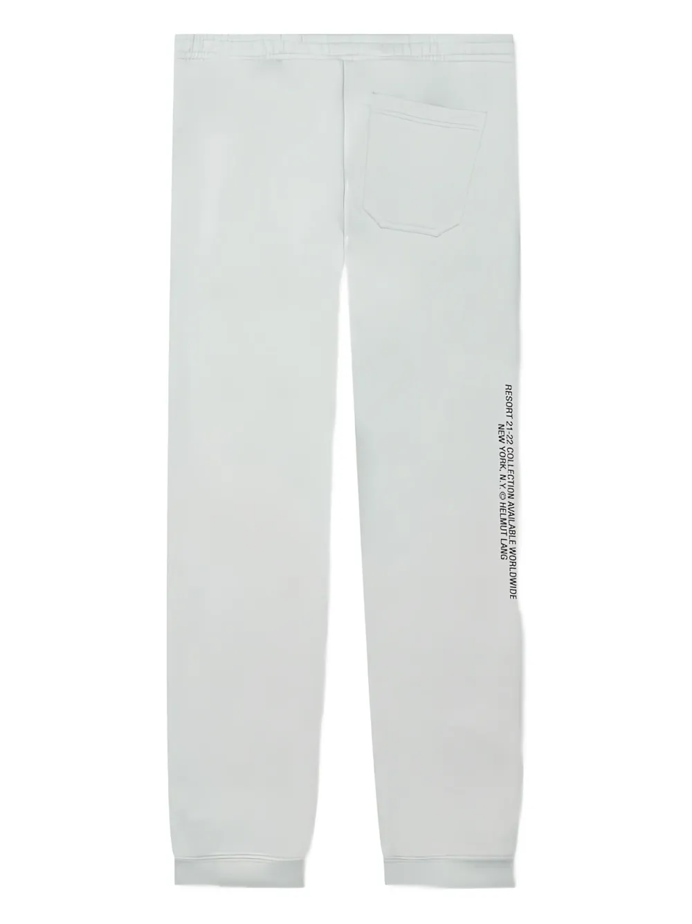Helmut Lang Joggingbroek met logoprint Wit