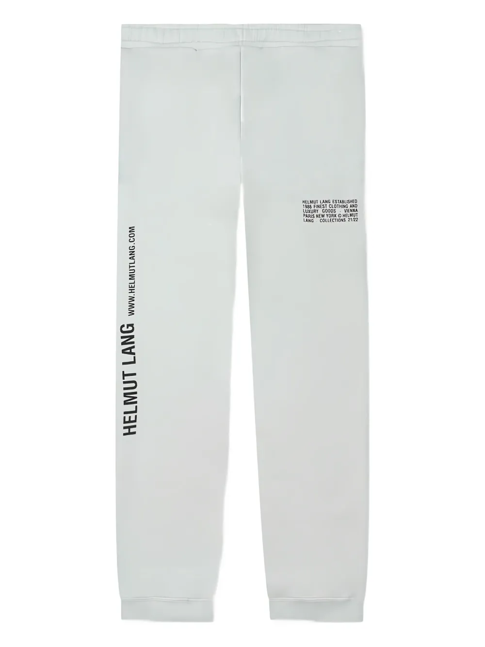 Helmut Lang Joggingbroek met logoprint Wit