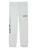 Helmut Lang logo-print joggers - White