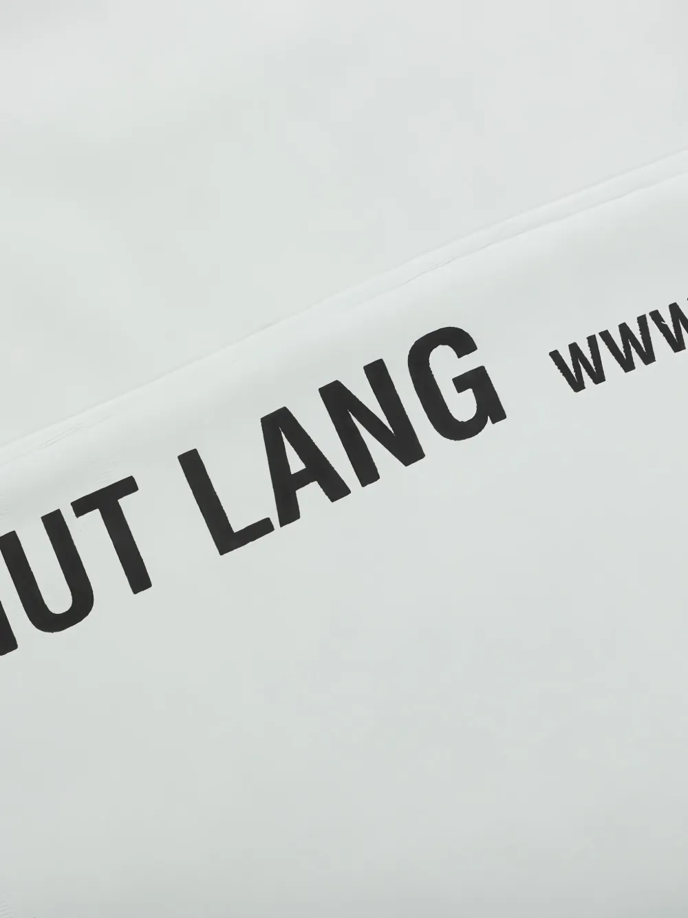 Helmut Lang Joggingbroek met logoprint Wit