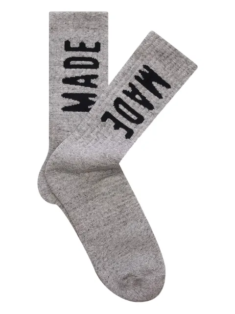 Human Made logo-print socks