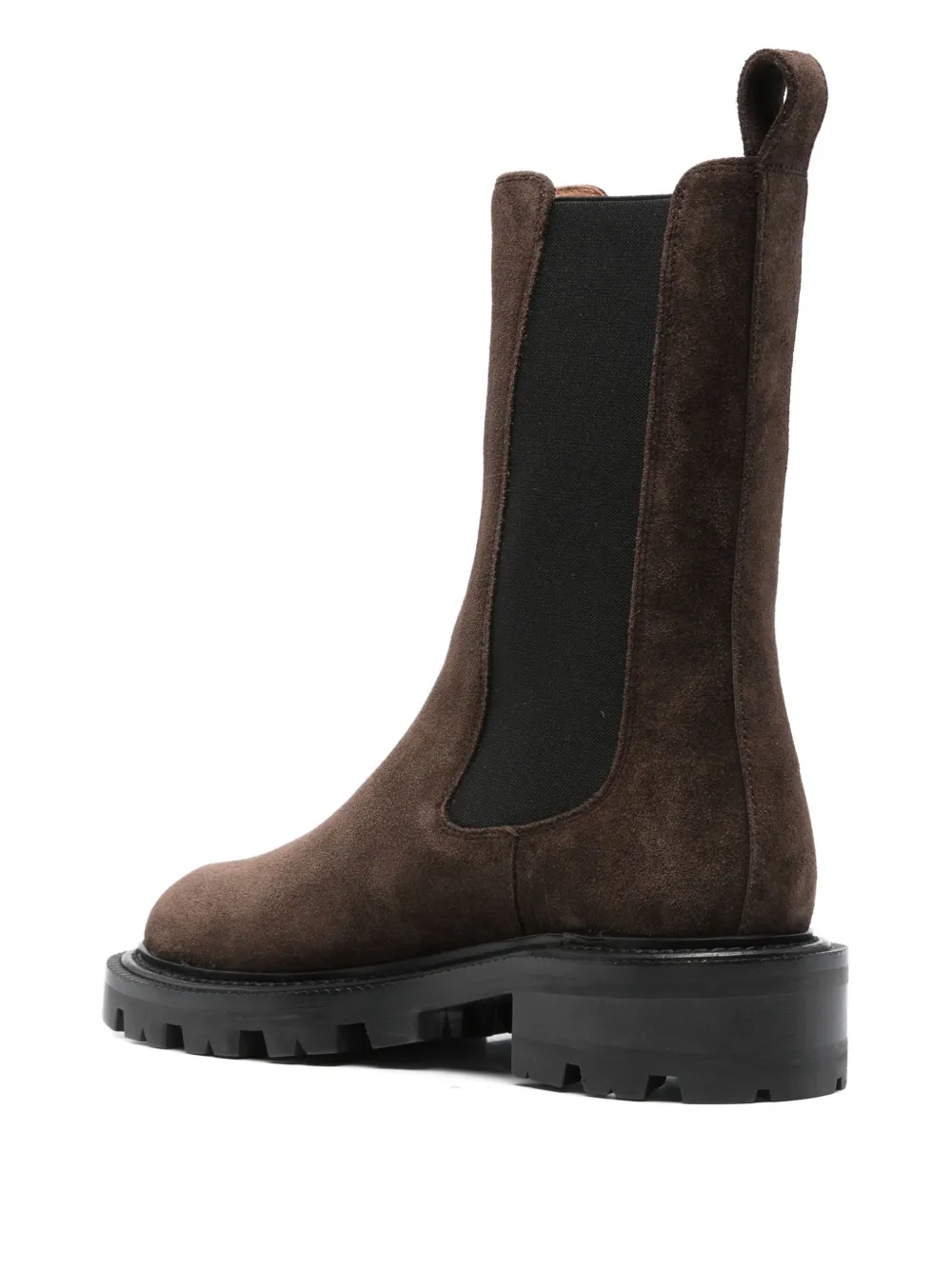 Paris Texas Suede Chelsea Boots In Brown