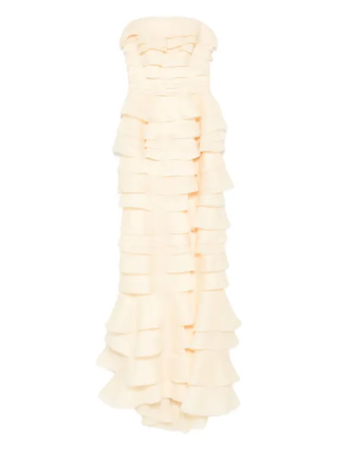 Saiid Kobeisy layered organza dress