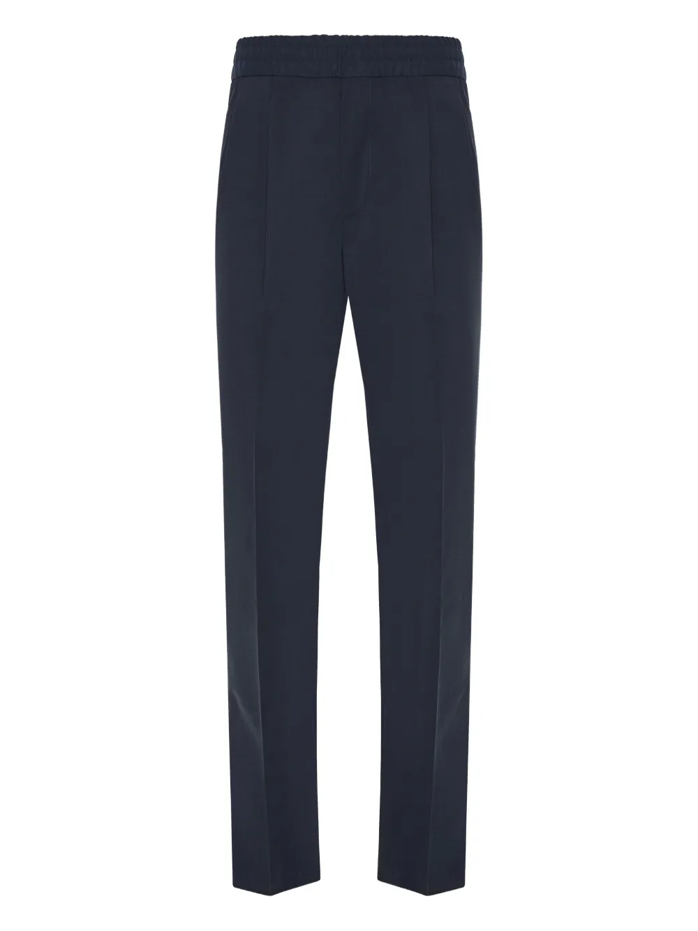 Zegna elastic-waistband trousers | Blue | Image 1