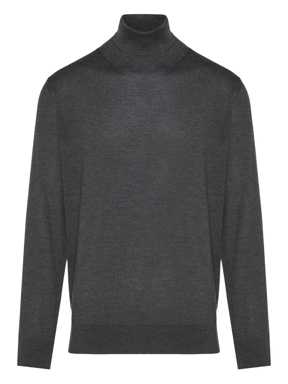 Zegna turtleneck sweater | Grey | Image 1