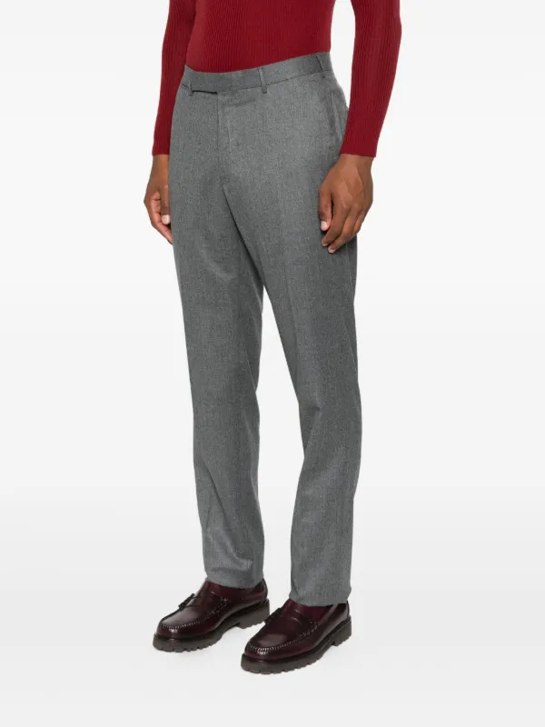 Zegna ウールパンツ | グレー | FARFETCH JP