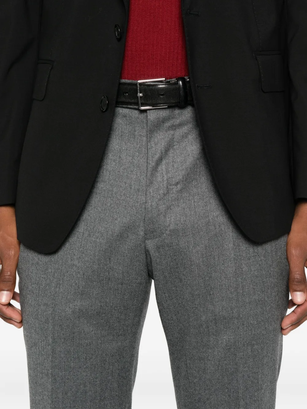 Zegna Wollen broek Grijs