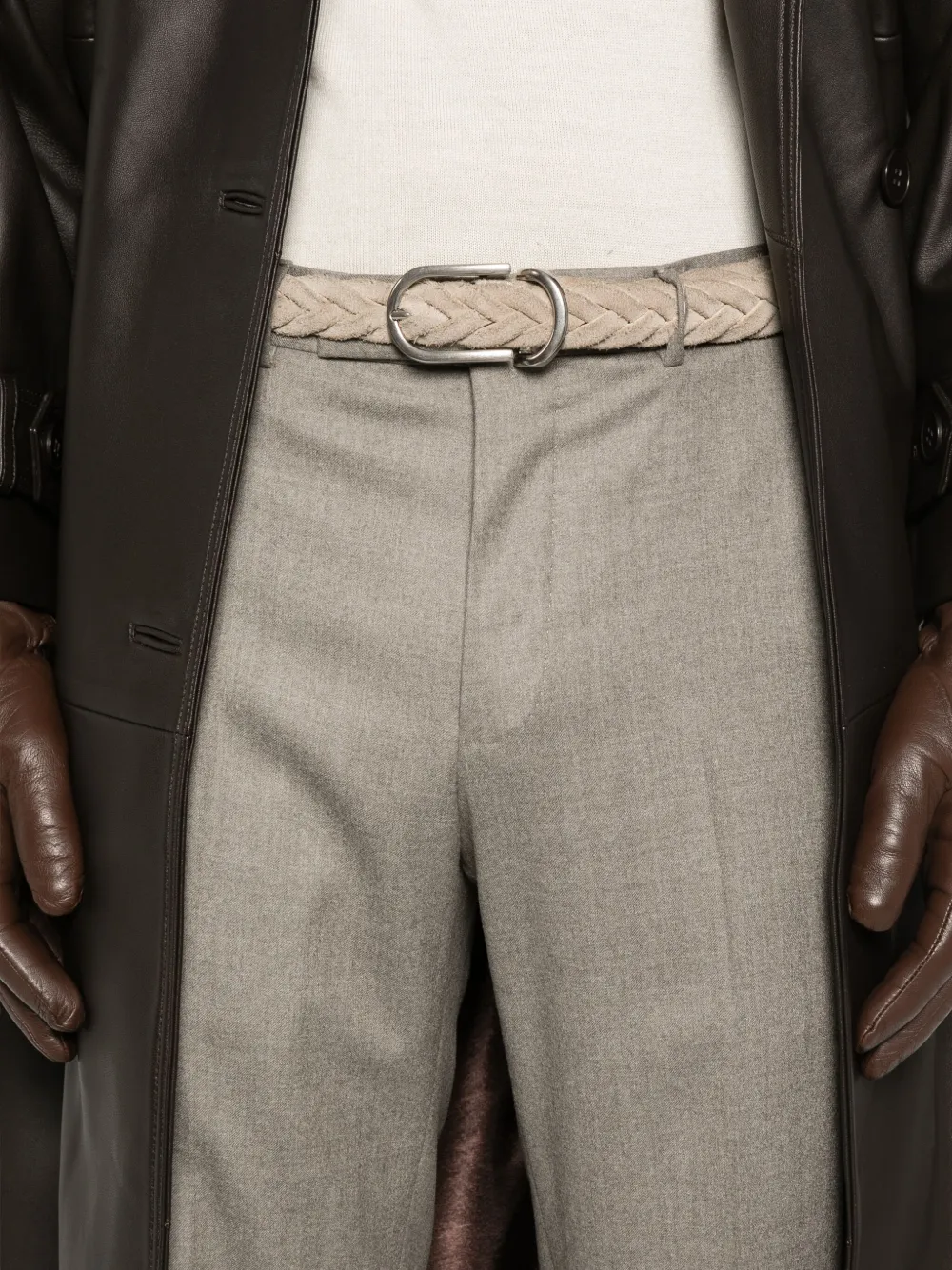 Zegna Pantalon Grijs