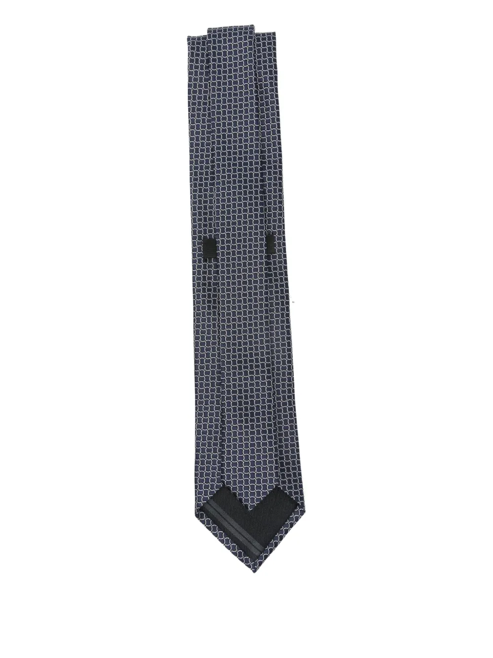 Zegna Zijden stropdas - Blauw