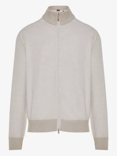 Zegna zip-up cardigan