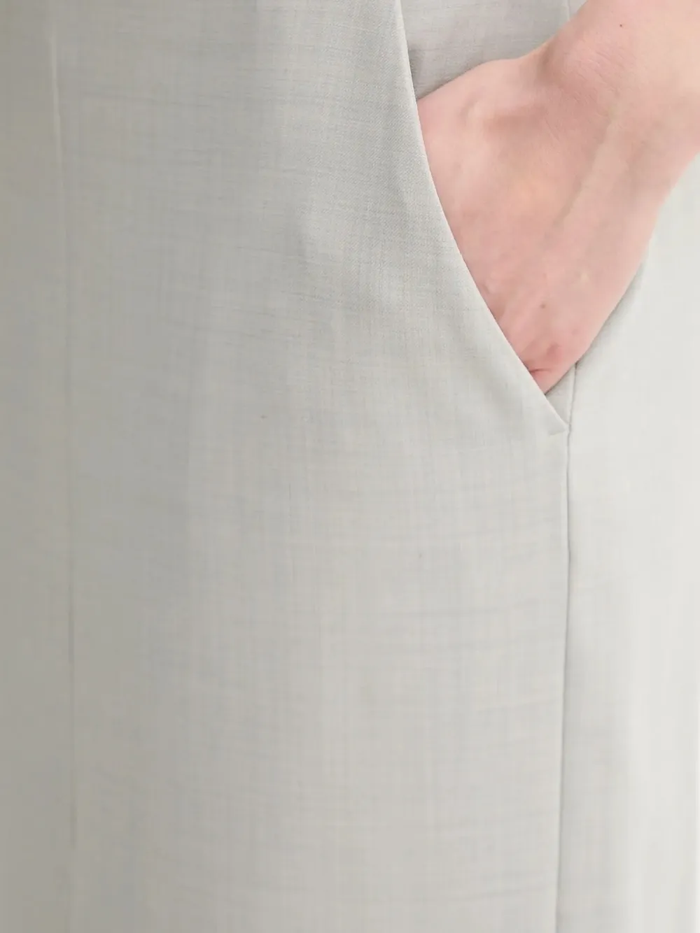 Day Birger Et Mikkelsen Midi-rok met split Grijs