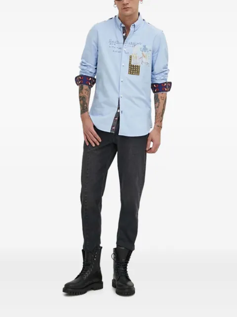 Desigual frayed-hem jeans
