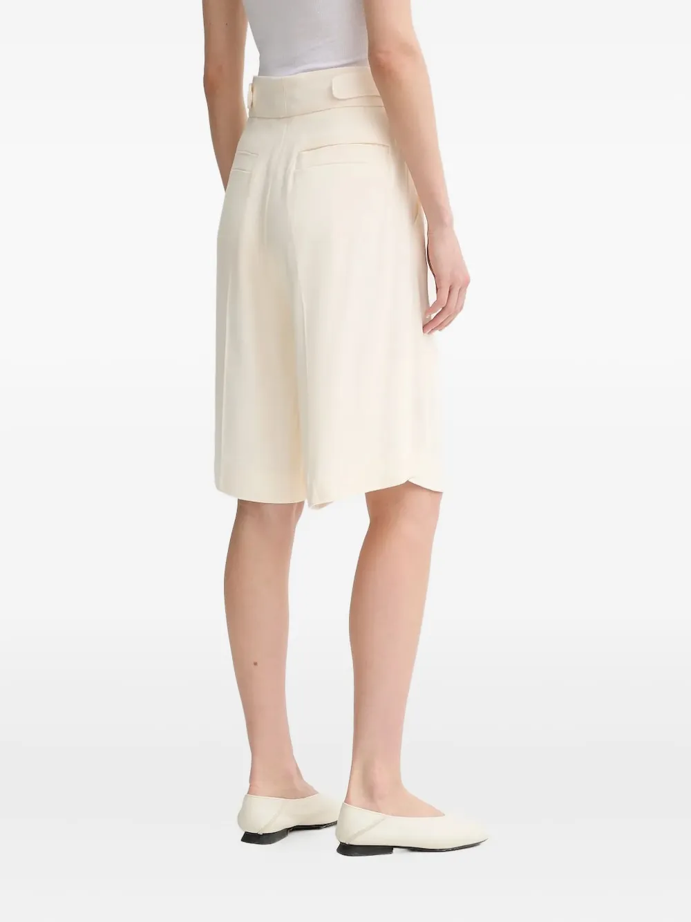 Day Birger Et Mikkelsen pleated-front tailored shorts | Tailored Shorts | Image 2