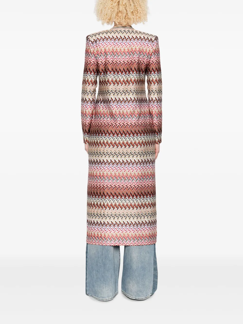 Missoni Vestjas met zigzagpatroon Roze